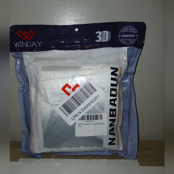 WINDAY Men's Briefs 4 pack Mixed Colors NWT - Picture 5 of 6